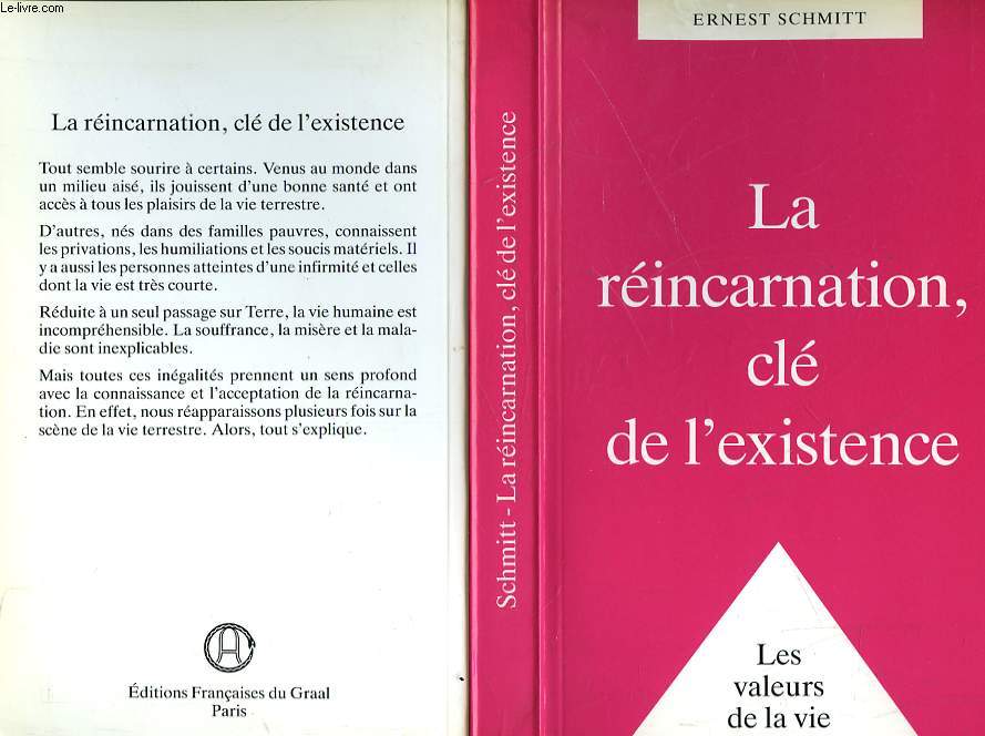 LA REINCARNATION, CLE DE L'EXISTENCE