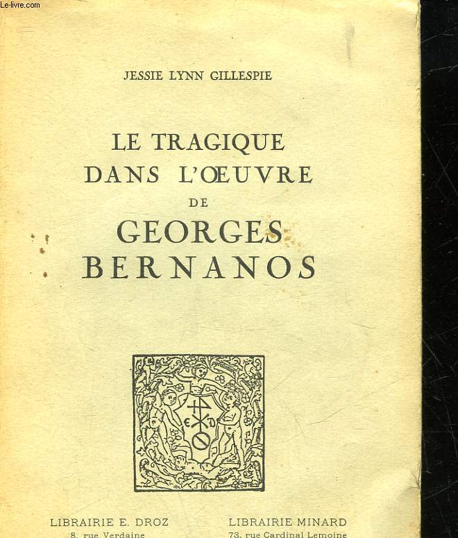 LE TRAGIQUE DANS L'OEUVRE DE GEORGES BERNANOS