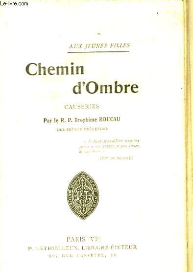 CHEMINS D'OMBRE