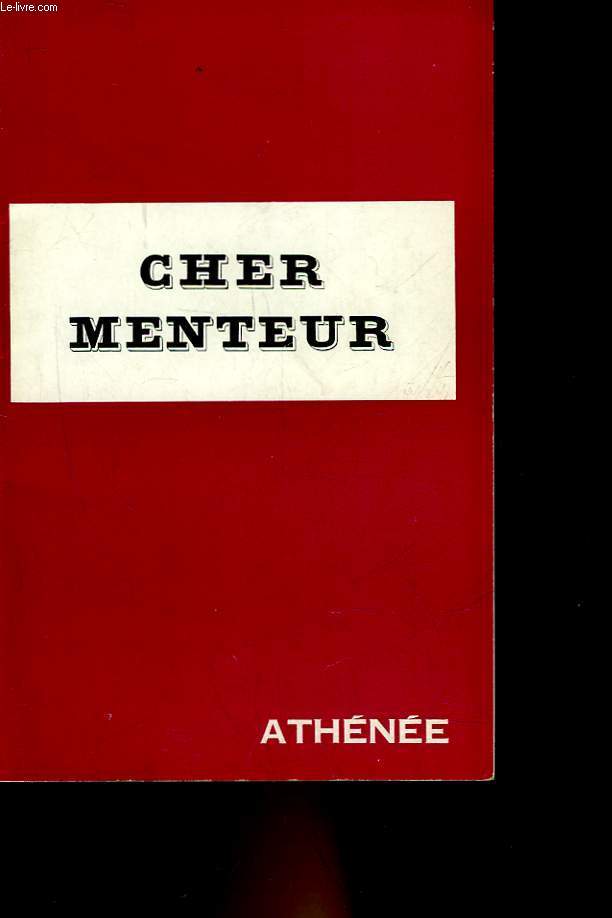 1 PROGRAMME - ATHENEE - CHER MENTEUR