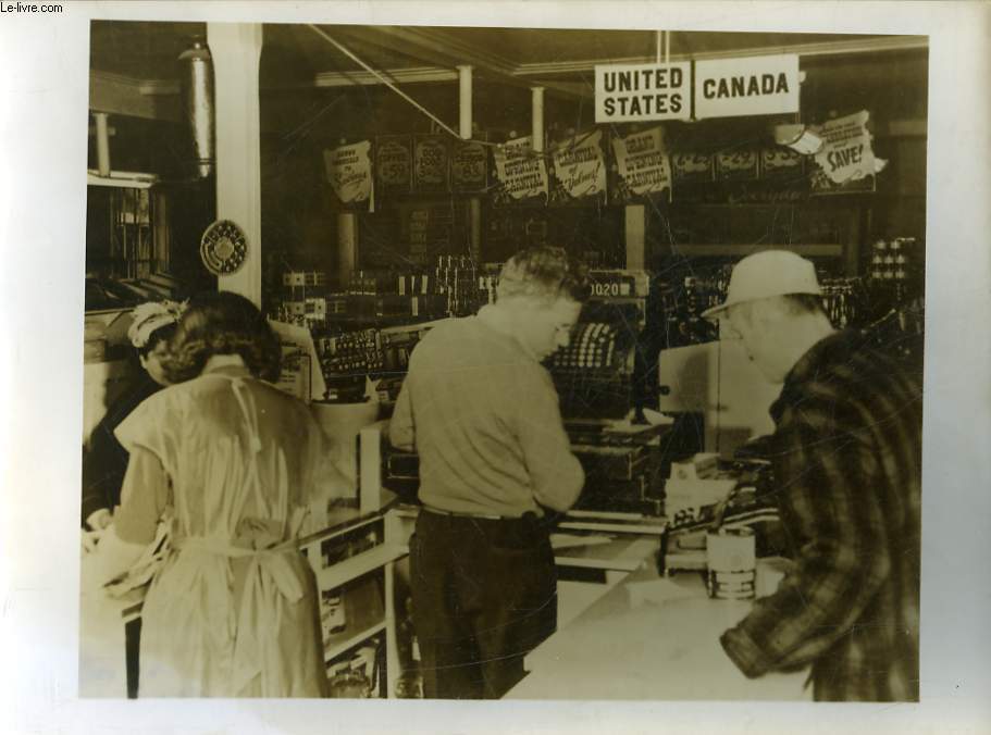 1 PHOTO ANCIENNE SITUEE - EPICERIE AMERICAINE