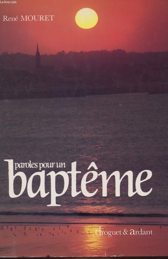 PAROLES POUR UN BAPTEME