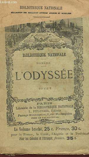 L'ODYSEE TOME 1