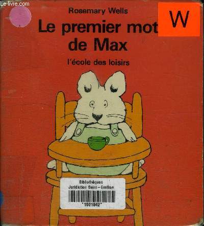 LE PREMIER MOT DE MAX