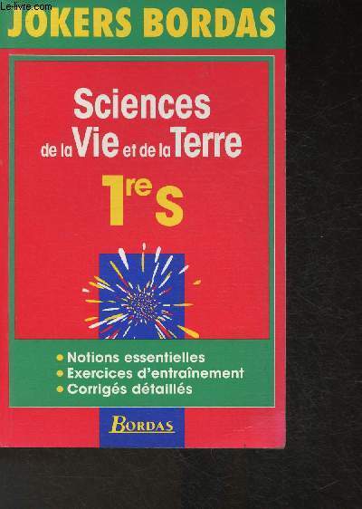 Sciences de la vie et de la Terre 1reS (Collection 