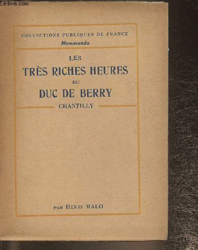 Les riches heures du Duc de Berry- Chantilly