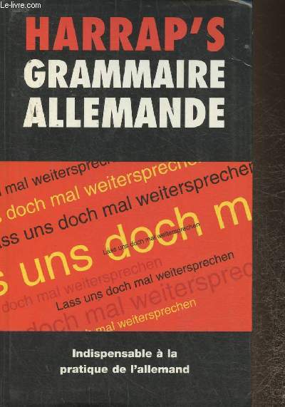 Harrap's grammaire allemande