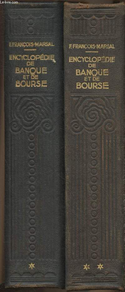 Encyclopdie de banque et de bourse Tomes I et II (2 volumes)