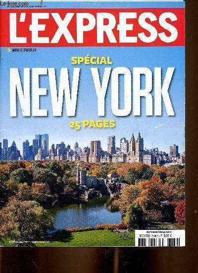 L'Express n3199, octobre 2012 : Spcial New York, par Christian Makarian - Hollande : la course de lenteur, par Corinne Lhak - BPI : c'est mal parti !, par Libie Cousteau et Valrie Lion - etc