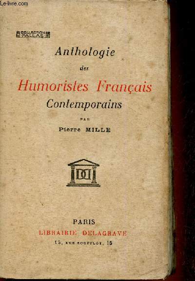 Anthologie des Humoristes franais contemporains (Collection 