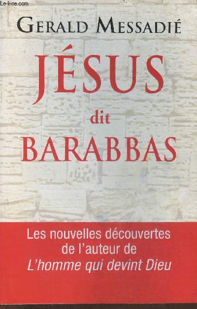 Jsus dit Barabbas- roman