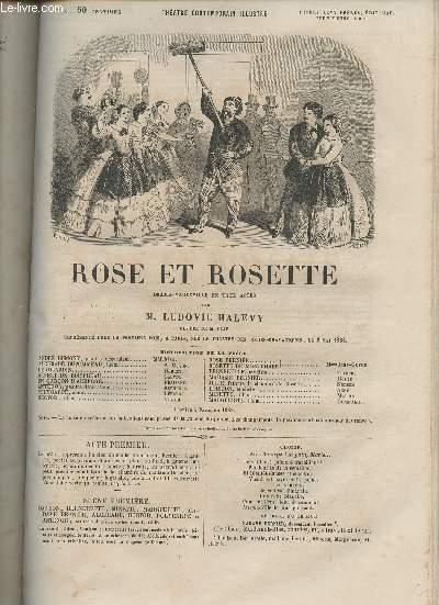 Rose et rosette- Drame-Vaudeville en trois actes