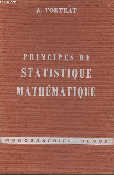 Principes de statistique mathmatique (Collection 