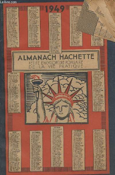 Almanach Hachette- Petite encyclopdie populaire de la vie pratique