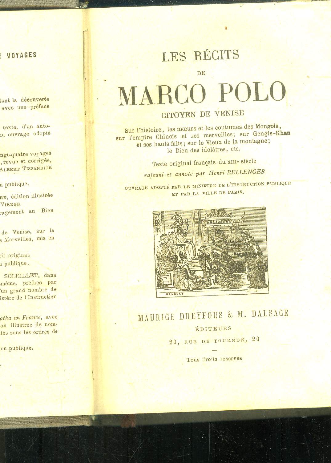 Les rcits de Marco Polo