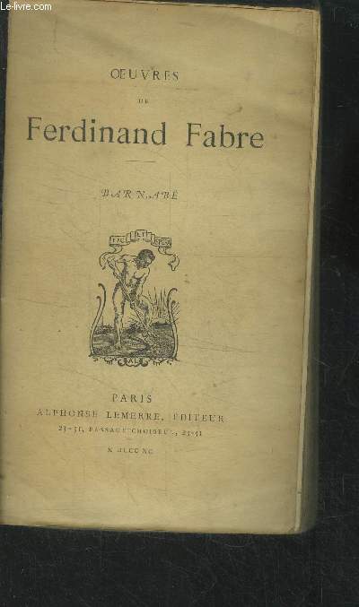 Oeuvres de Ferdinand Fabre : Barnab