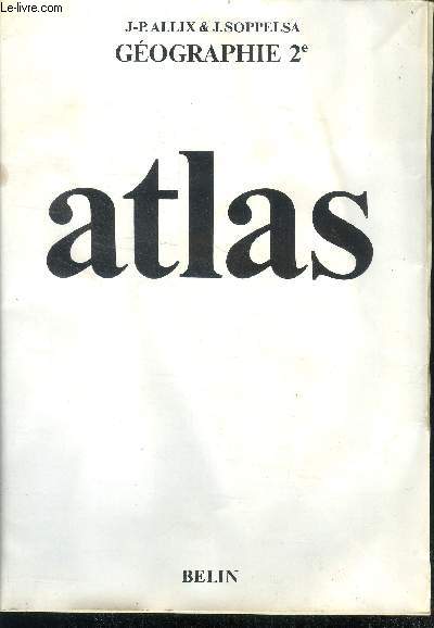 Atlas - geographie N2 - Classe de seconde