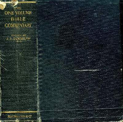 A commentary on the holy bible by various writers Complete in one volume