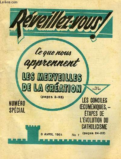 REVEILLEZ-VOUS !, N 7, AVRIL 1964
