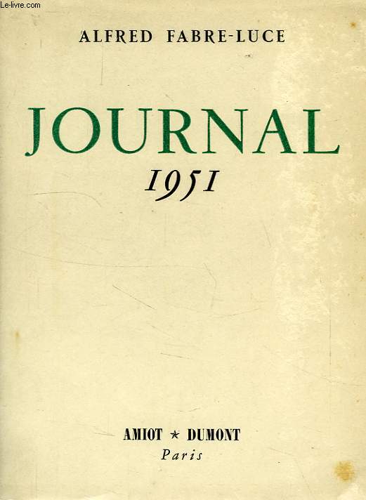 JOURNAL 1951