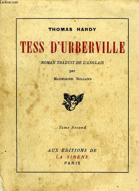 TESS D'UBERVILLE, TOME II