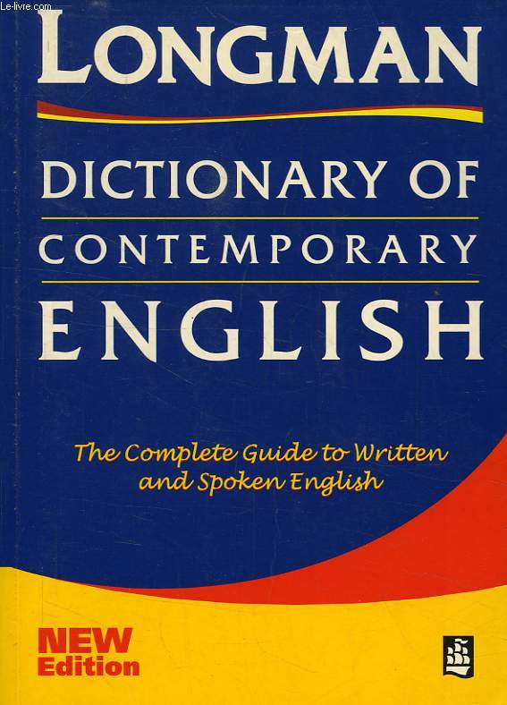 LONGMAN DICTIONARY OF CONTEMPORARY ENGLISH