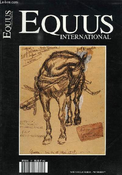 EQUUS INTERNATIONAL, NOUVELLE SERIE, N 7, OCT. 1992