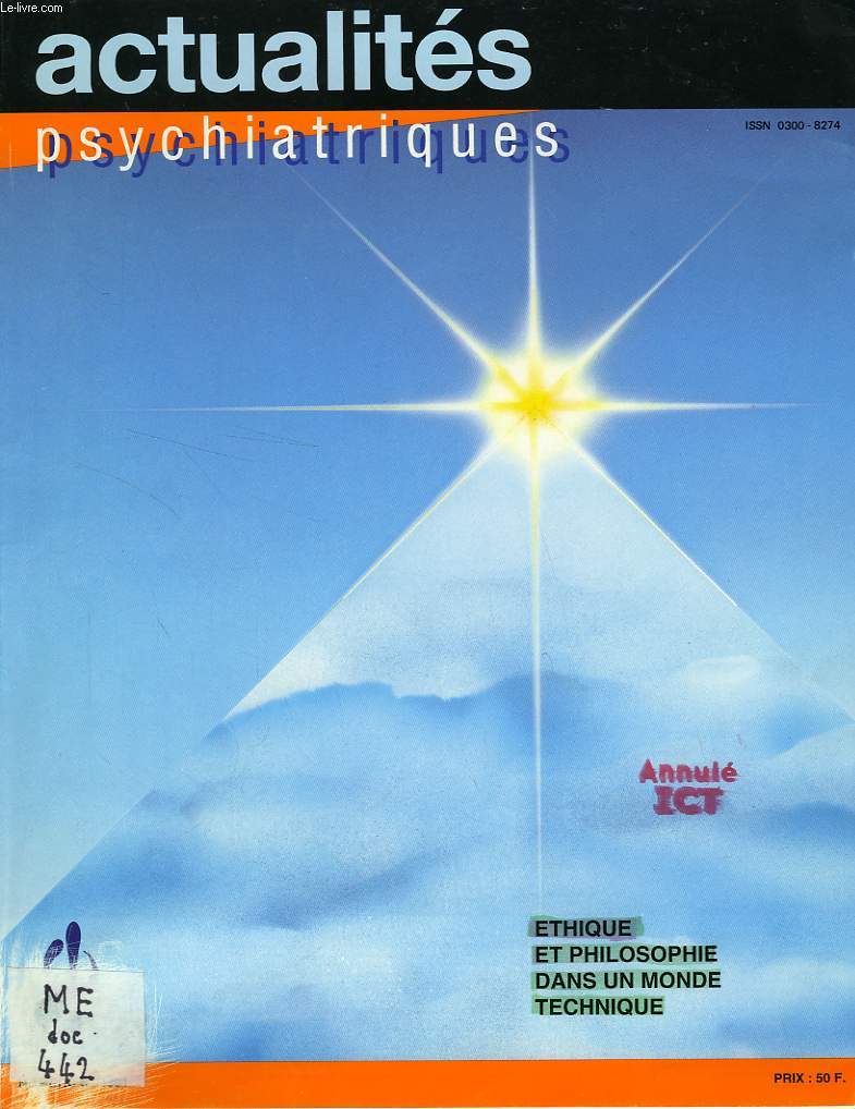 ACTUALITES PSYCHIATRIQUES,N 8, DEC. 1991
