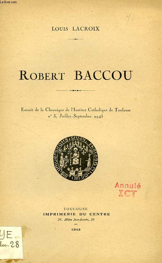 ROBERT BACCOU