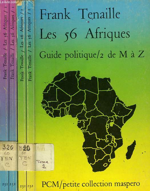 LES 56 AFRIQUES, GUIDE POLITIQUE, 2 TOMES (A-L, M-Z)