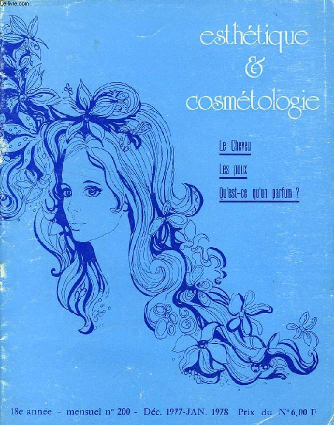 ESTHETIQUE & COSMETOLOGIE, 18e ANNEE, N 200, DEC.-JAN. 1977-1978