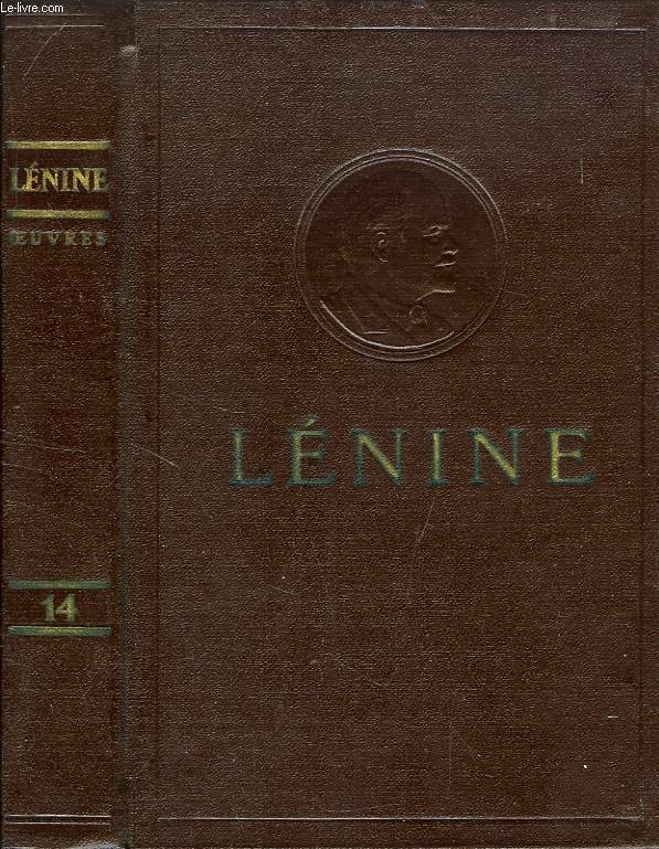 OEUVRES, TOME 14, 1908