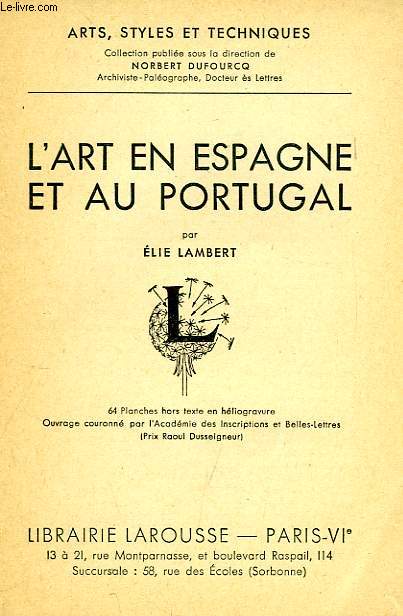 L'ART EN ESPAGNE ET AU PORTUGAL