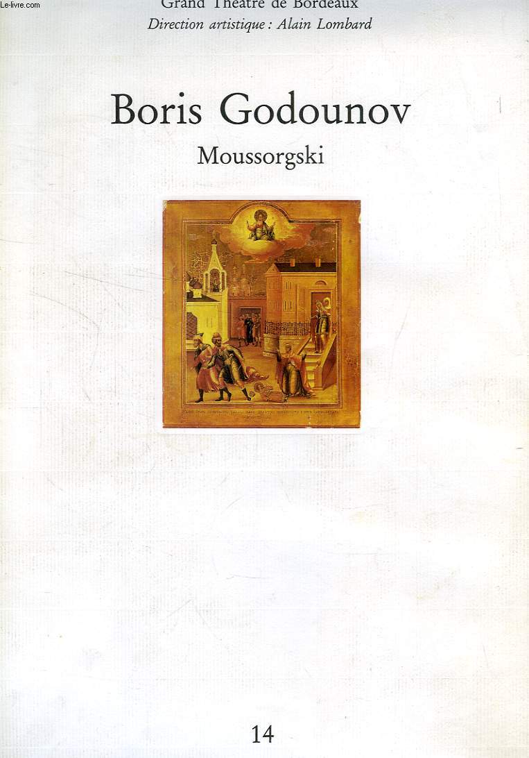 BORIS GODOUNOV, MOUSSORGSKI