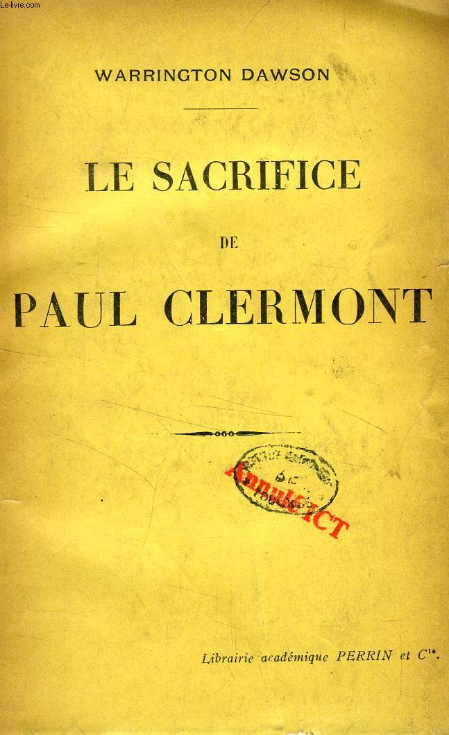 LE SACRIFICE DE PAUL CLERMONT