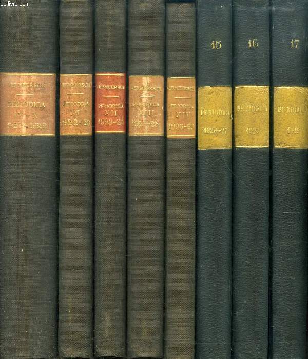 PERIODICA DE RE MORALI, CANONICA, LITURGICA, 1920-1949 (30 VOLUMES)