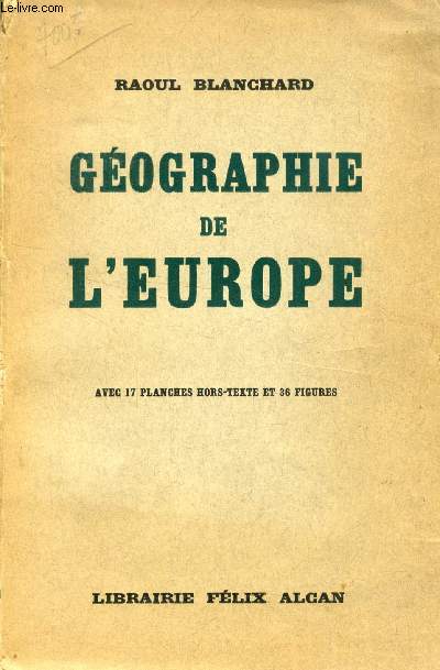 GEOGRAPHIE DE L'EUROPE