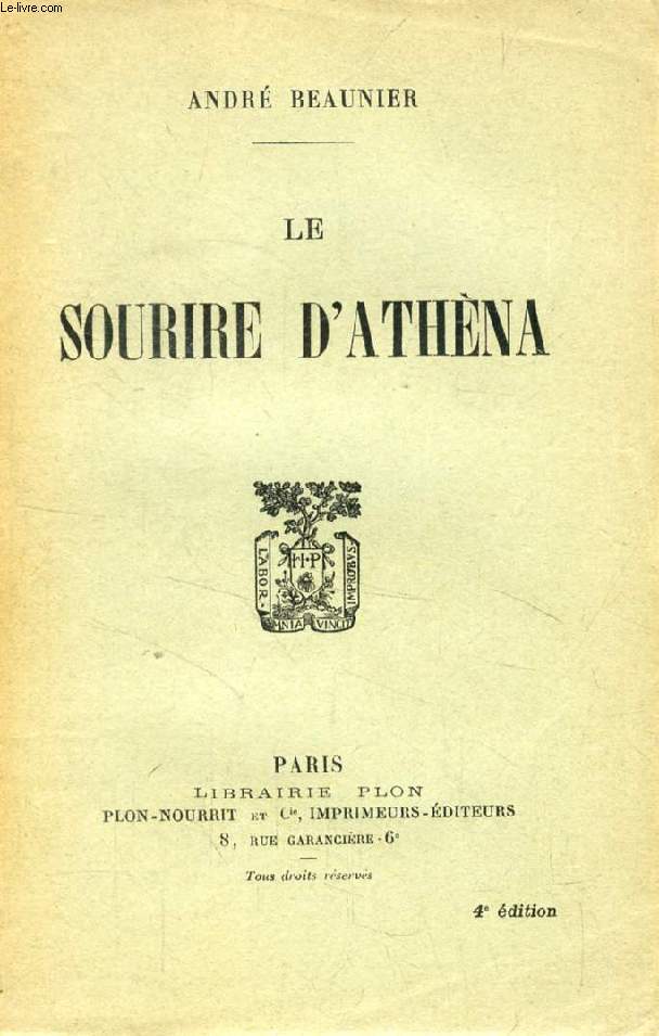 LE SOURIRE D'ATHENA