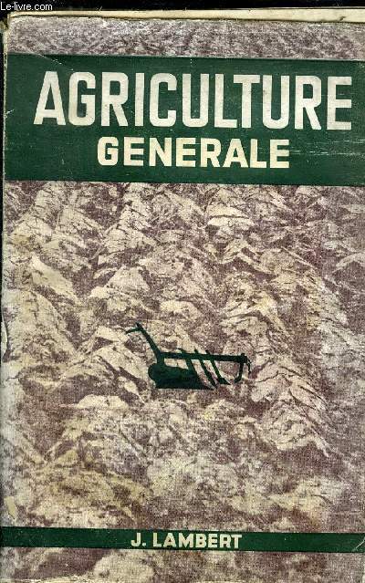 AGRICULTURE GENERALE
