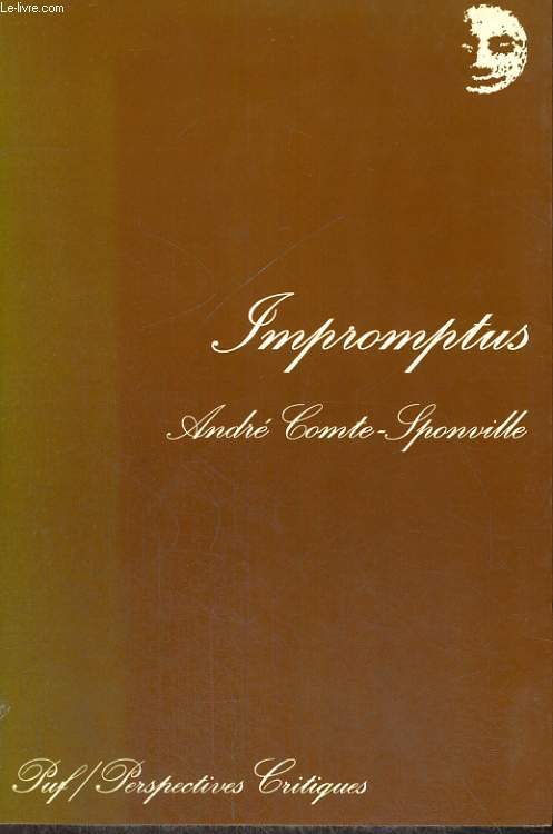 IMPROMPTUS - PERSPECTIVES CRITIQUES COLLECTION DIRIGEE PAR R. JACCARD
