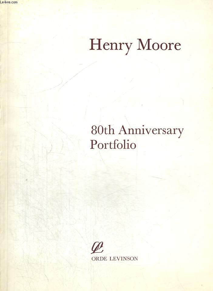 80th ANNIVERSARY PORTFOLIO. PUBLISHED ON THE OCCASION OF THE ARTIST'S 80th BIRTHDAY ON 30 JULY 1978.