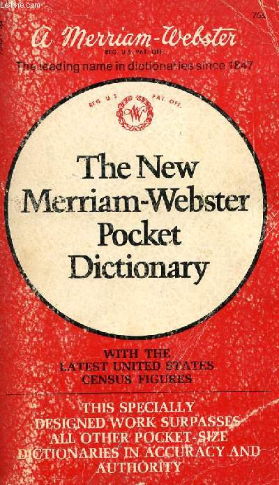 THE NEW MERRIAM-WEBSTER POCKET DICTIONARY