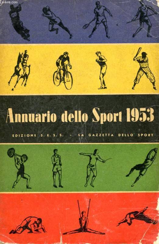 ANNUARIO DELLO SPORT 1953