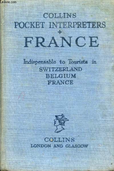 COLLINS' POCKET INTERPRETERS, FRANCE