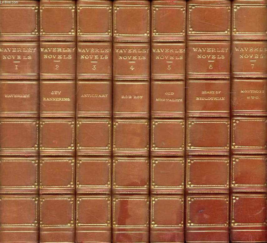 WAVERLEY NOVELS, 24 Volumes (Complete)