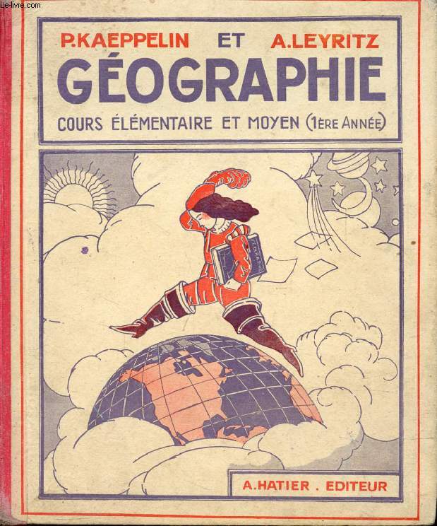 GEOGRAPHIE, COURS ELEMENTAIRE (1re ANNEE)