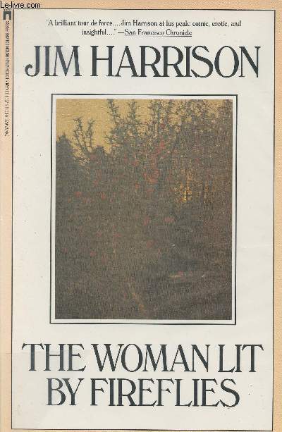The woman lit by fireflies