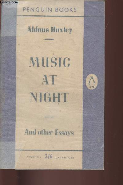 Music at night and other essays