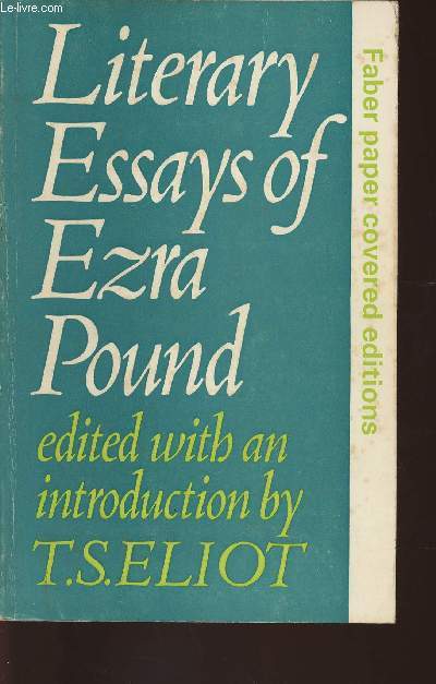 Literary essays of Ezra Pounds