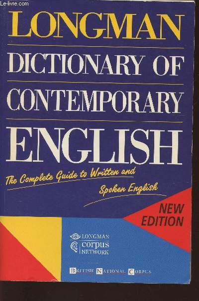 Longman dictionary of contemporary English (third edition)